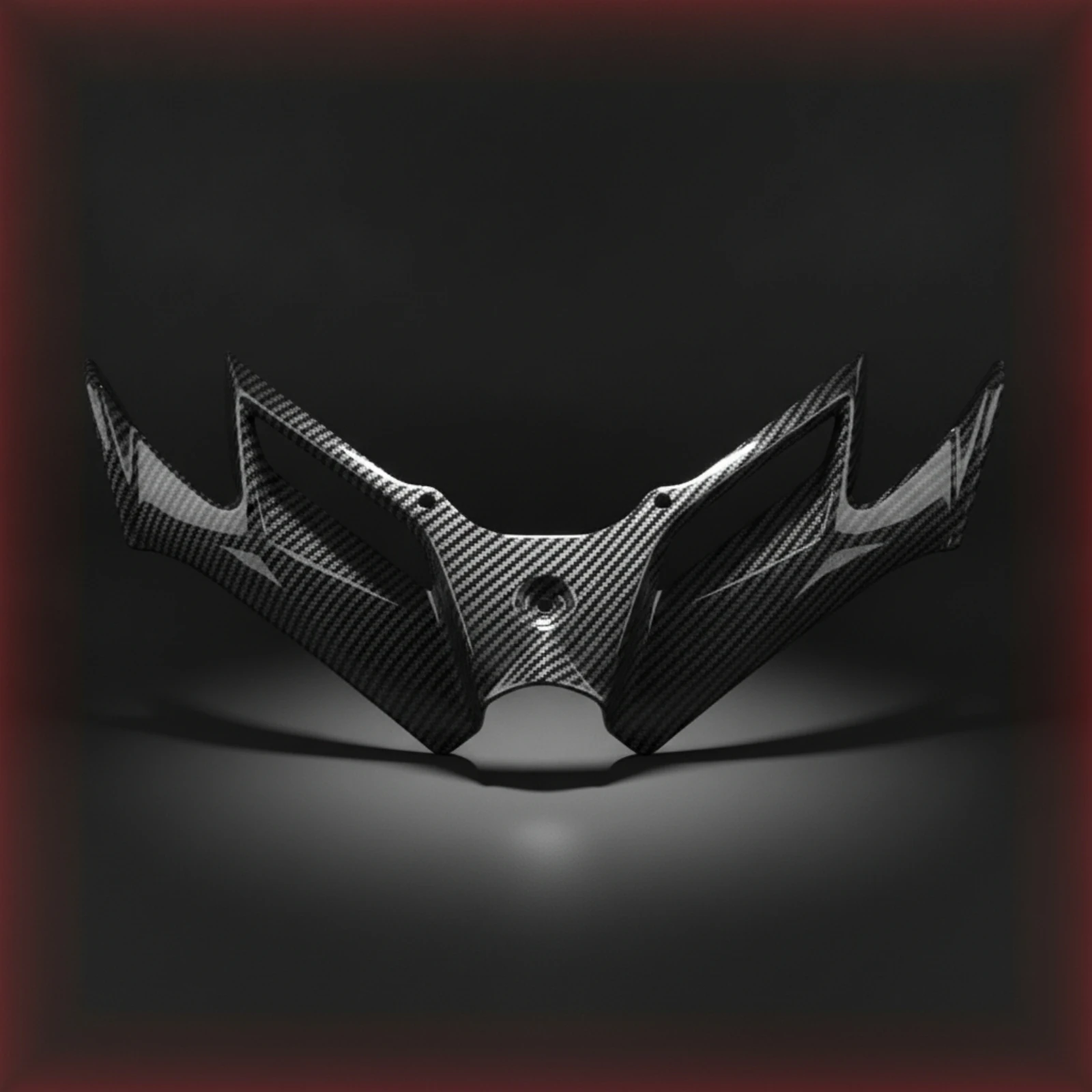 Lower Front Spoiler Chin Fairing Easy to Install Front Lower Spoiler Chin Wing Long-Lasting Sturdy for Riders