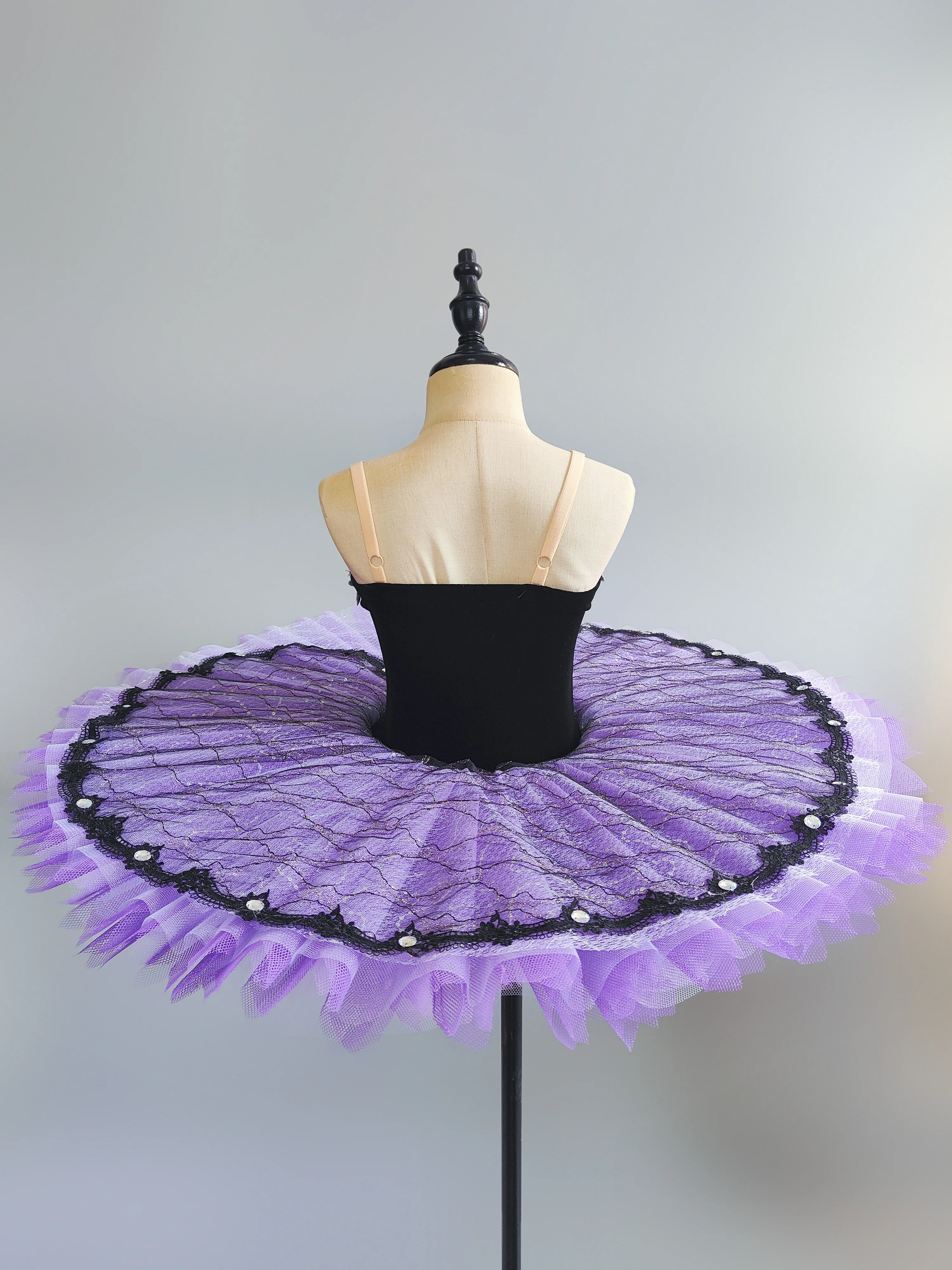 Nuovo Tutu di balletto professionale per ragazze Piatto Pancake Tutu Ballerina Abito da festa Adulto Donna Bambino Bambini Costume da ballo per balletto