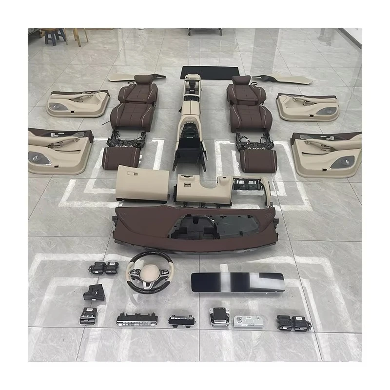 New Design Kingkong Leather Interior Kit Upgrade to for Maybach Interior for GLS400 GLS450 GL500 GL450 GL400 X167 X166
