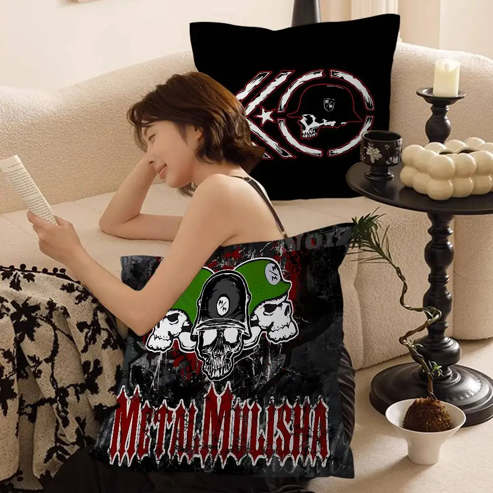 M-Metal M-Mulisha 45*45cm Cushion Cover Pillow Cover Decor Pillowcase Home Pillowcase for Couch Pillow