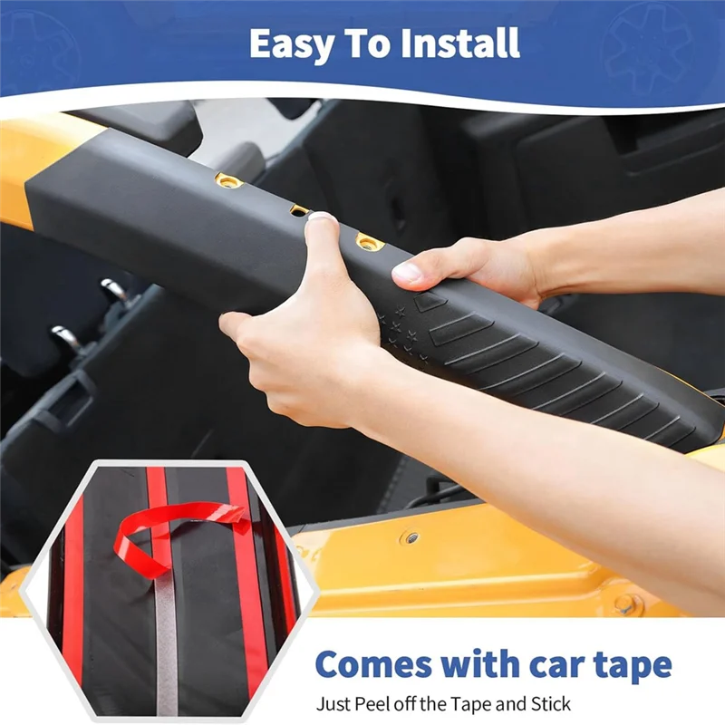Reliable-Car Trunk Pillar Roll Bar Cover D Pillar Protector For Ford Bronco 2021-2024 4 Door Exterior Accessories