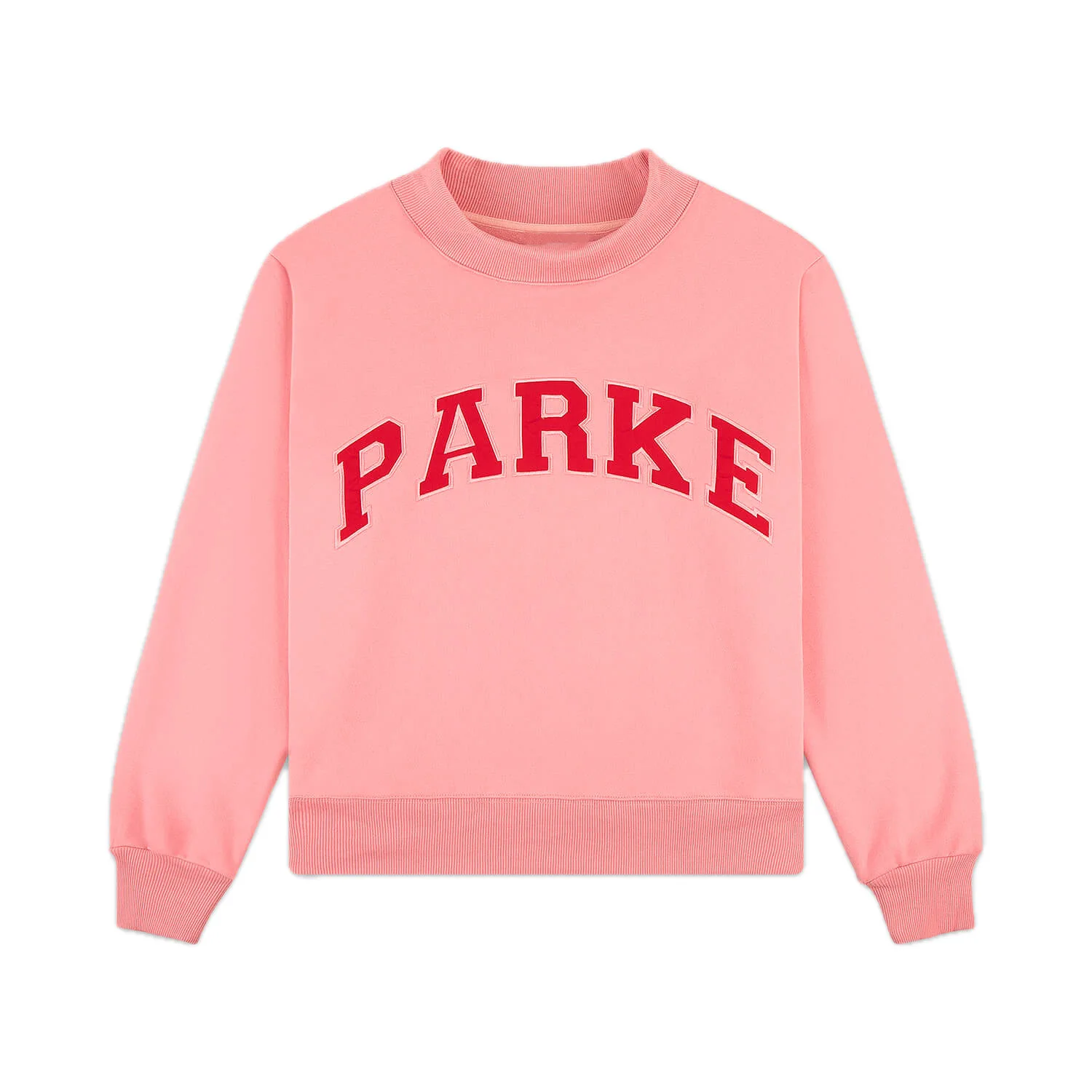 Women's Oversized Varsity Sweatshirt Mock Neck Long Sleeve Collegiate Letter Print Pullover Casual Streetwear Top