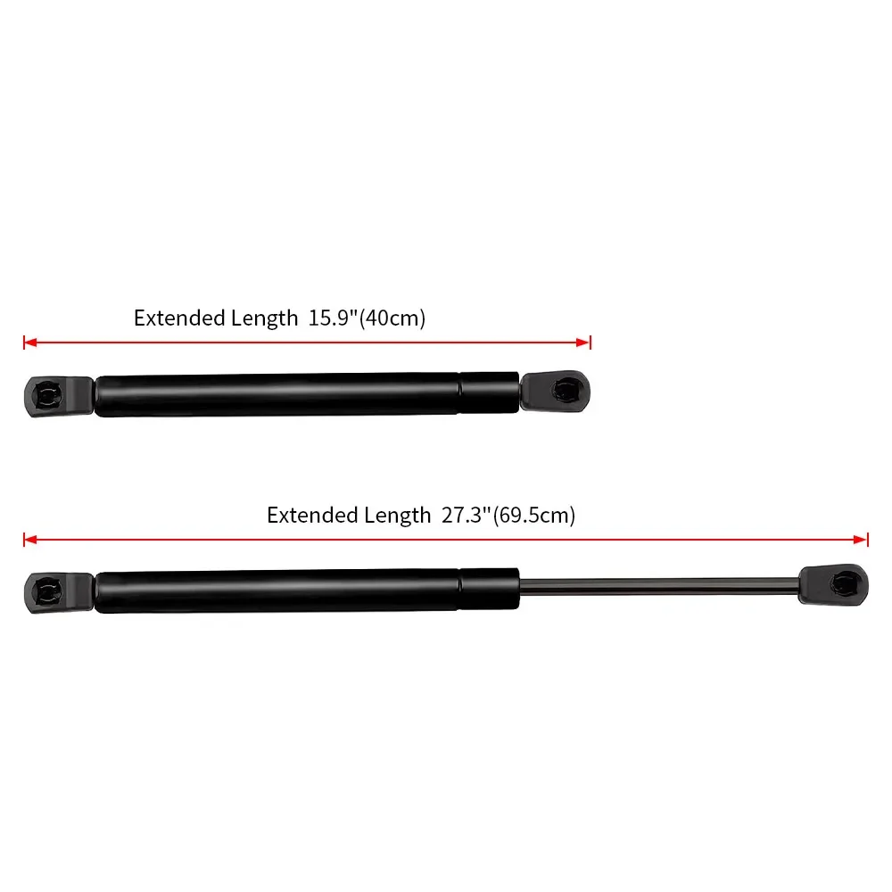 2pcs Front Hood Gas Shocks Lift Support for 2007 2008 2009 2010 2011 Toyota Camry XV40 Sedan 53440-06050 Extended 695mm Length