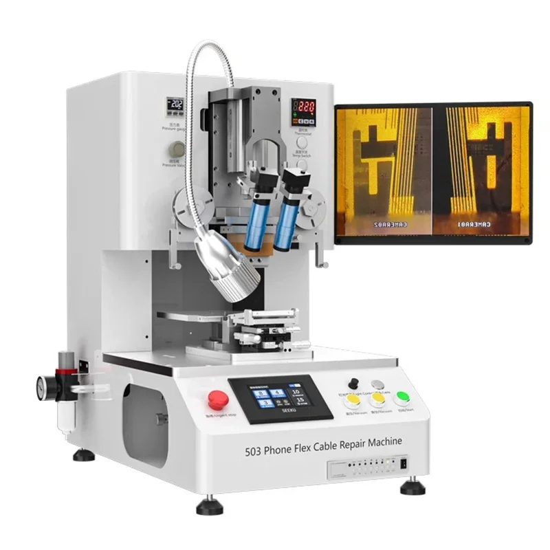 New 800W 503 COF GREEN ROW SPECIAL CONSTANT TEMPERATURE PRESS Flex Bonding Machine ACF LCD OLED Screen Repairing Machine
