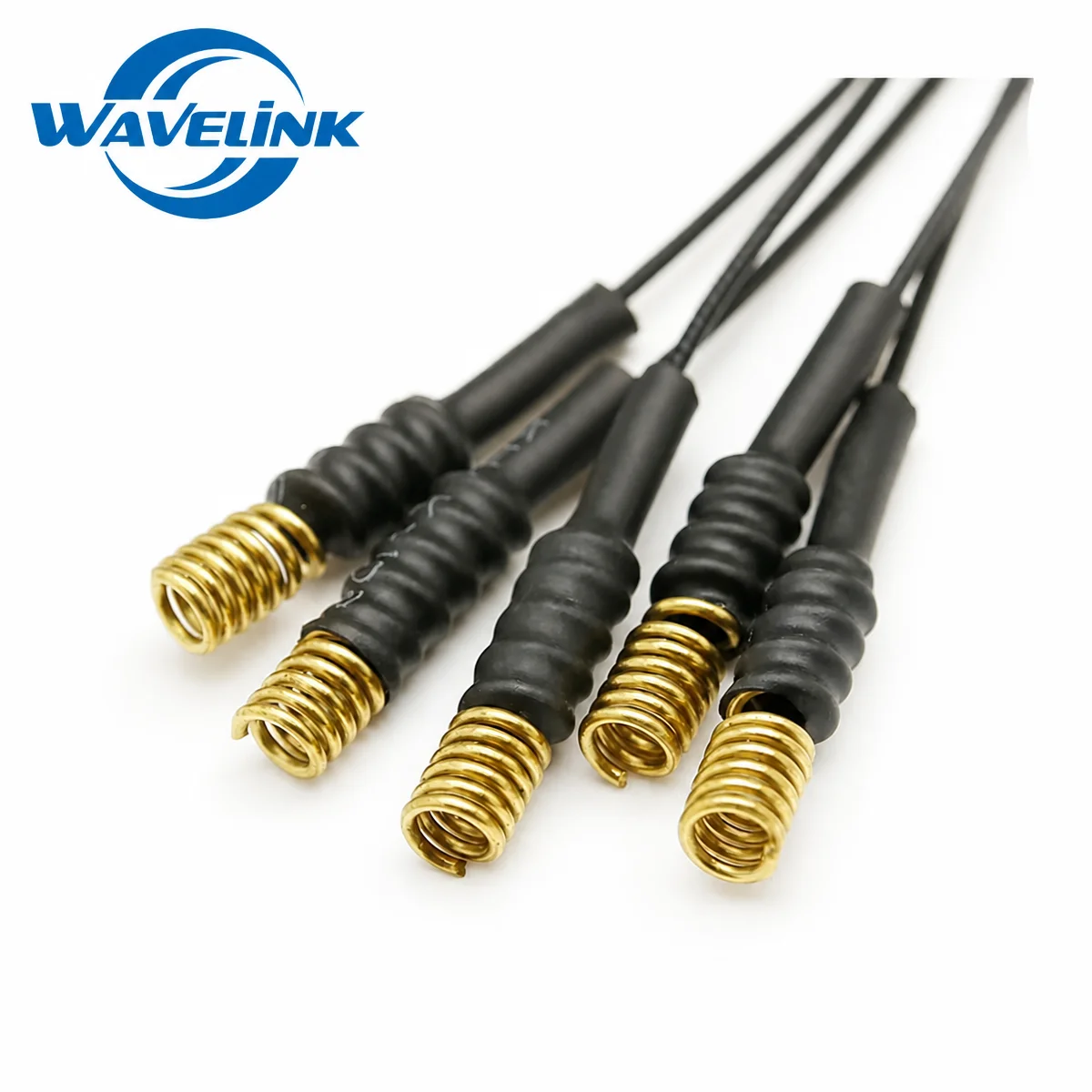 10pcs 433MHz ISM LoRa Spring Antenna 900MHz 1800MHz RF1.13 Cable Helical Antenna for IoT Wireless Module CDMA WCDMA