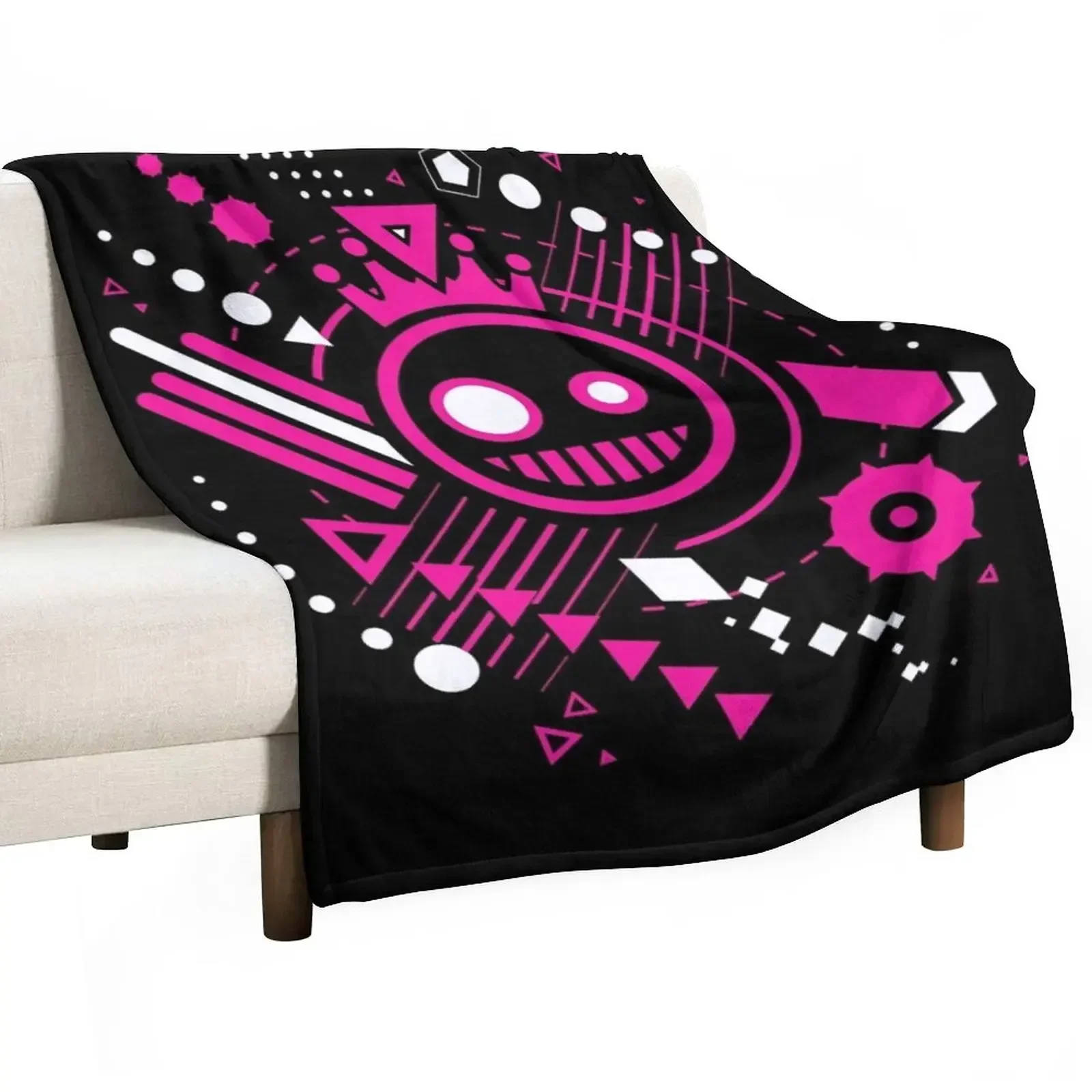 

Just Shapes And Beats - JSAB Throw Blanket Moving Custom Soft Big blankets and throws Blankets