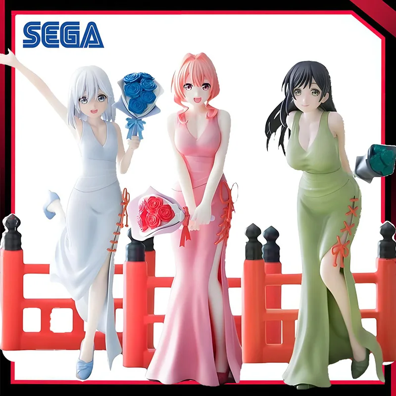 

In Stock Original SEGA Luminasta Amagami Asahi Amagami Yae Yuna Amagami-san Chi No Enmusubi Kawaii Anime Figure Model Toys 18Cm