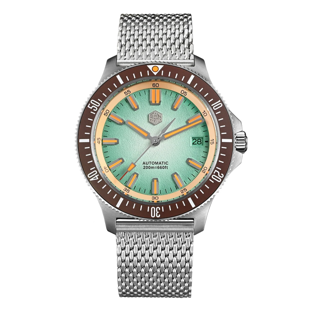 San Martin 40mm Dive Watch Original Design NH35 Automatic