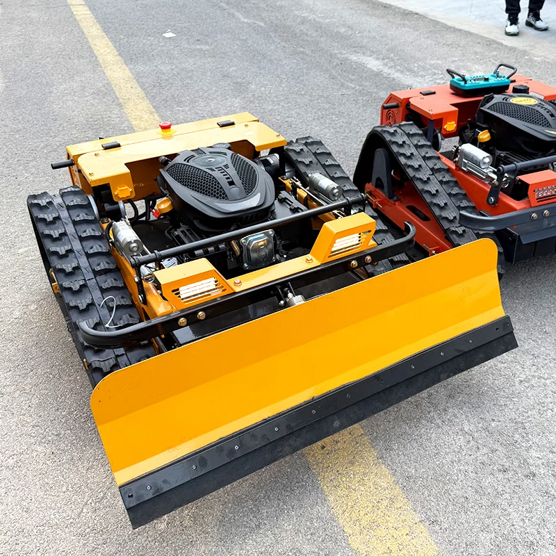 Customized 2025 Factory Direct Sales Remote Control  4-Stroke Lawn Mower with Self-generating System for Big Farm