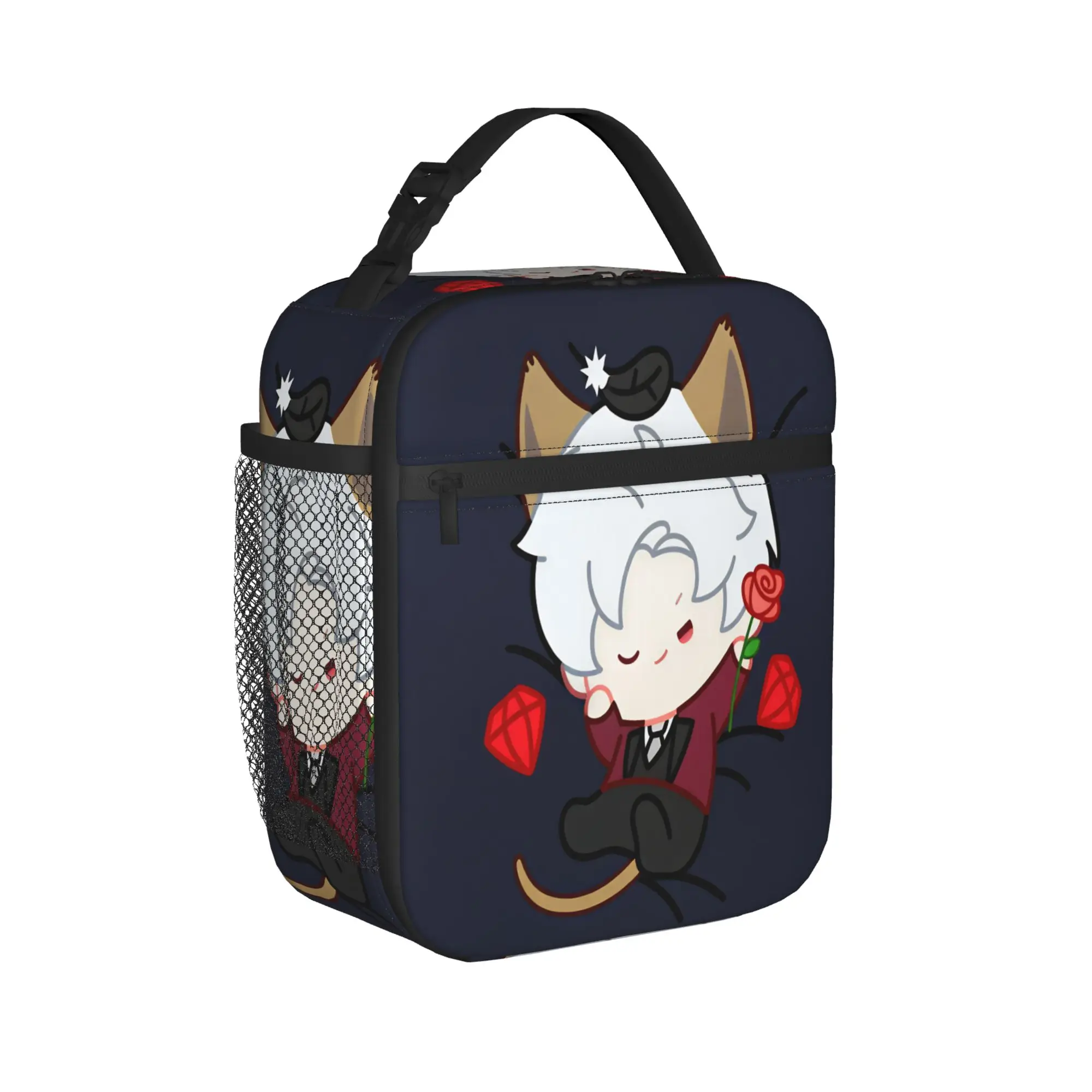 Love and Deepspace Sylus chibi  Lunch Bag  Fun Lunch Box For Adult School  Cooler Bag Waterproof Designer Thermal Tote Handbags