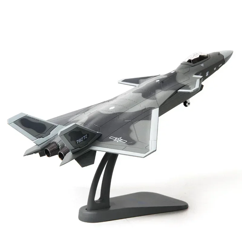 1:100 China Air Force J20 J-20 stealth fighter Model Metal aircraft Military plane Military enthusiast collection model airplane