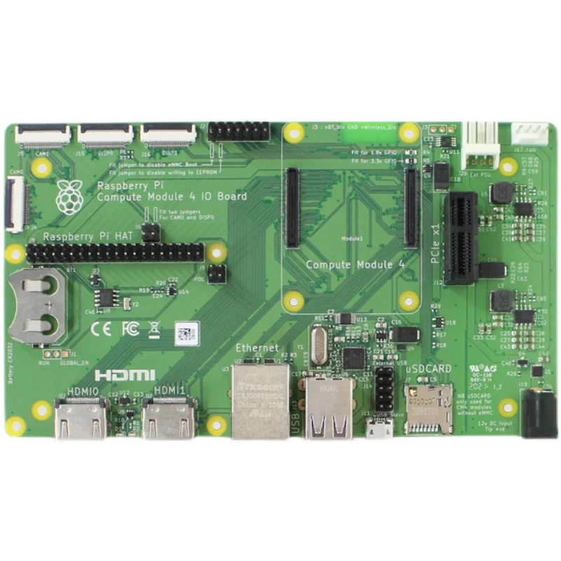 Raspberry Pi CM4 Computing Module Base Plate Compute Module 4 IO Board Core Board Expansion Board