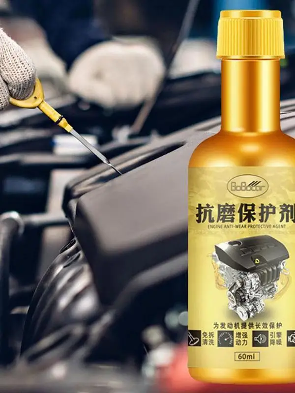 2.02oz Protective Motor Oil With Restore Additive Car Engine Oil Anti-wear Engine Agent Car wash supplies For Engine Restoration