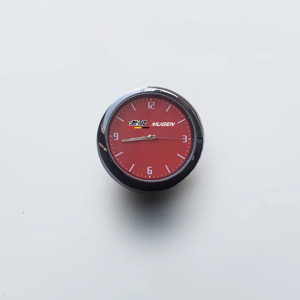 Car Quartz Decoration Clock Auto Dashboard Watch For Mugen Accord Civic Si Odyssey Fit CR-V CR-Z Vezel ZR-V Zest WR-V XR-V UR-V