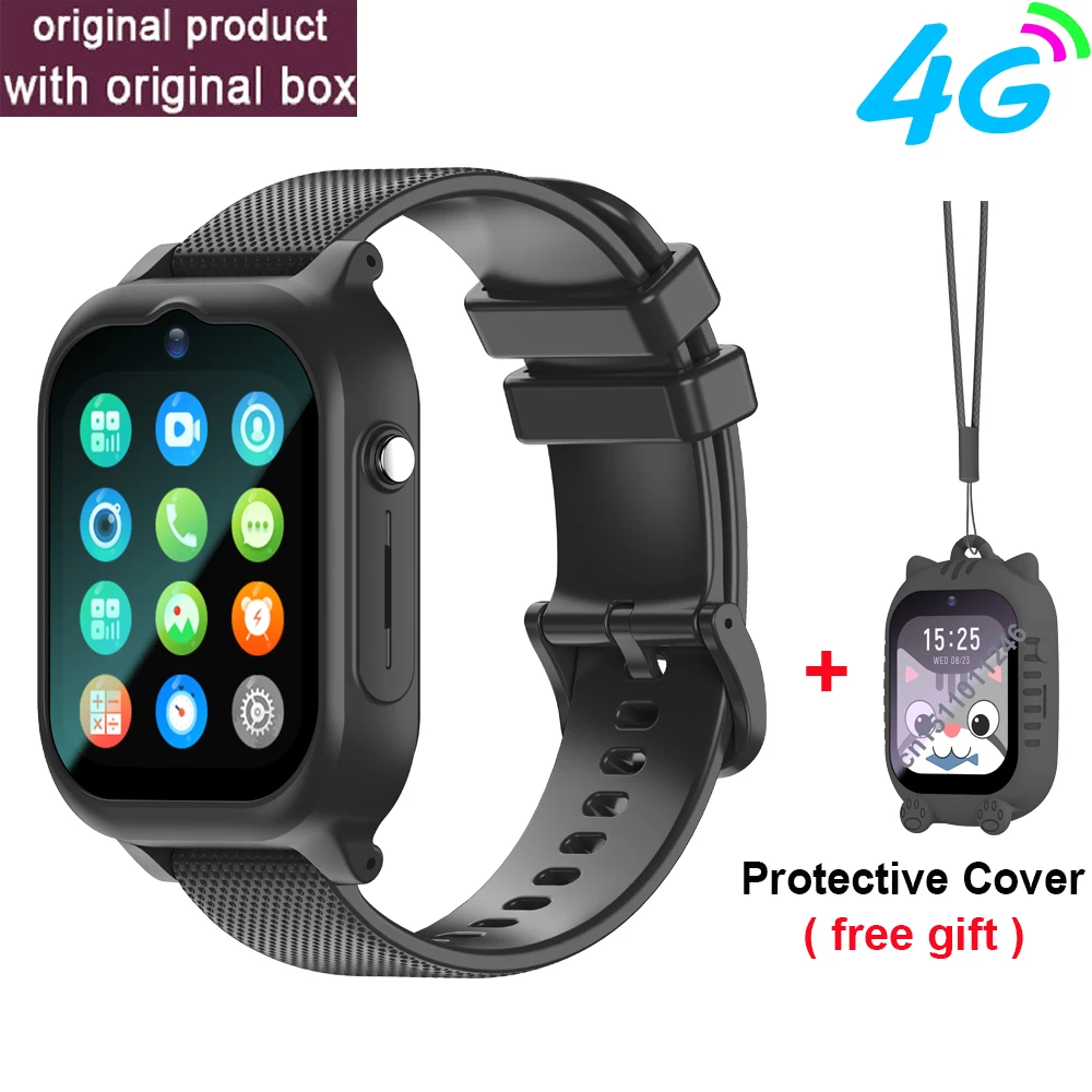 New Kids Smart Watch 4G GPS WIFI Video-oproep SOS Kind Smartwatch Camera Voice Monitor Tracker Locatie Telefoonhorloge
