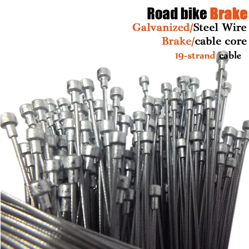 10 Pcs 900/1800MM Bicycle Brake Cables Brake Inner Cable Bike Brake Galvanized Steel  Wire Cor Parts B0203