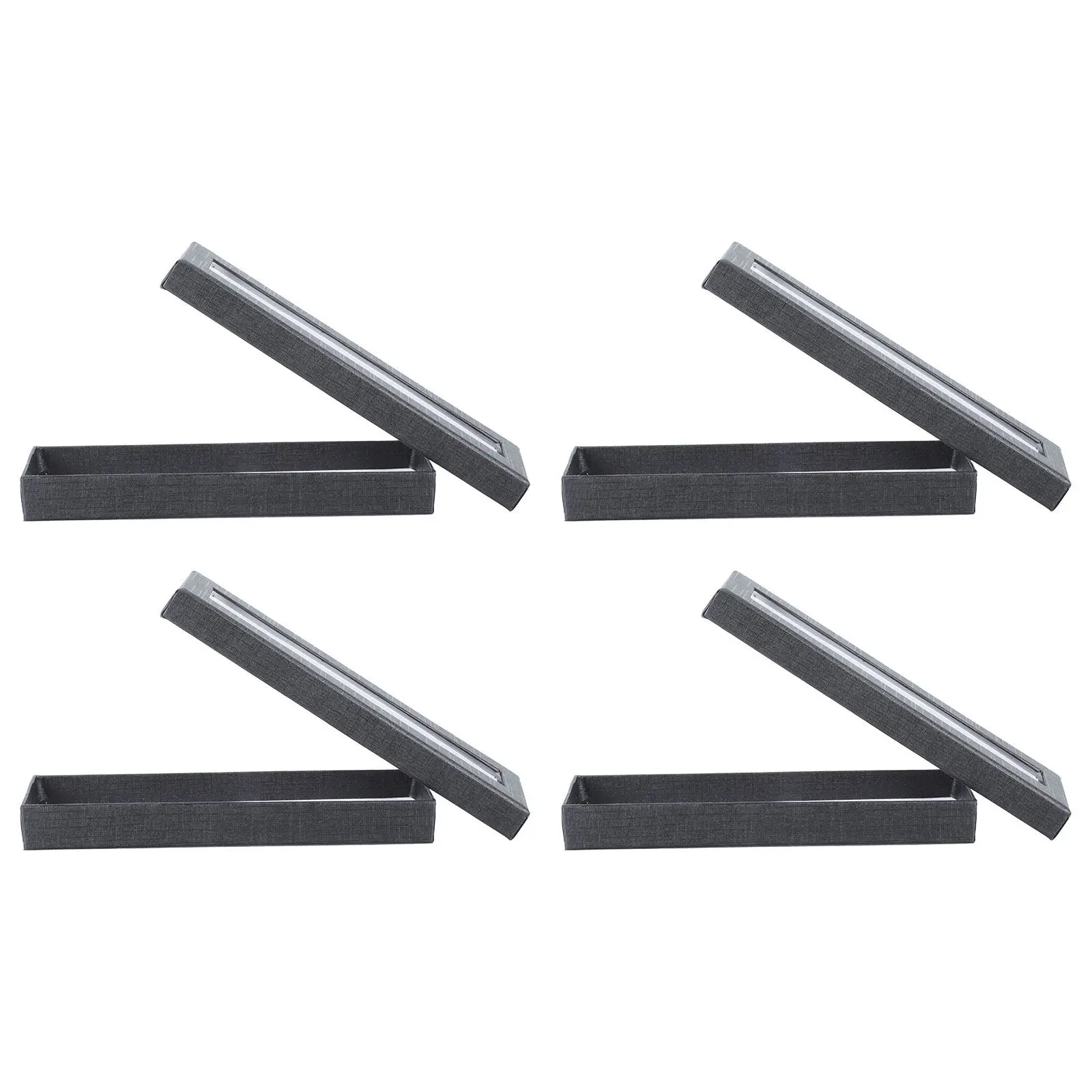 5Pcs Reliable Pen Storage Box Elegant Minimalist Design Lightweight Yet Sturdy Paper Pen Case for Daily Use Gift Giving Display