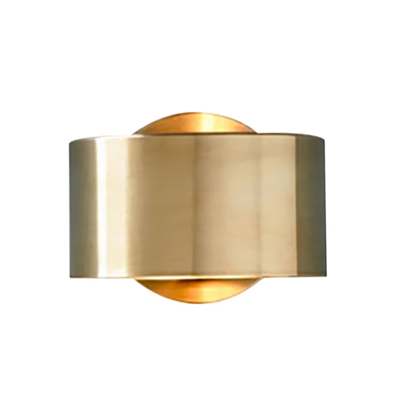 MYdaY- مصباح جداري LED، إضاءة جدارية مزخرفة على الحائط، تركيبات إضاءة جدارية ذهبية بسيطة للممر - إضاءة دافئة