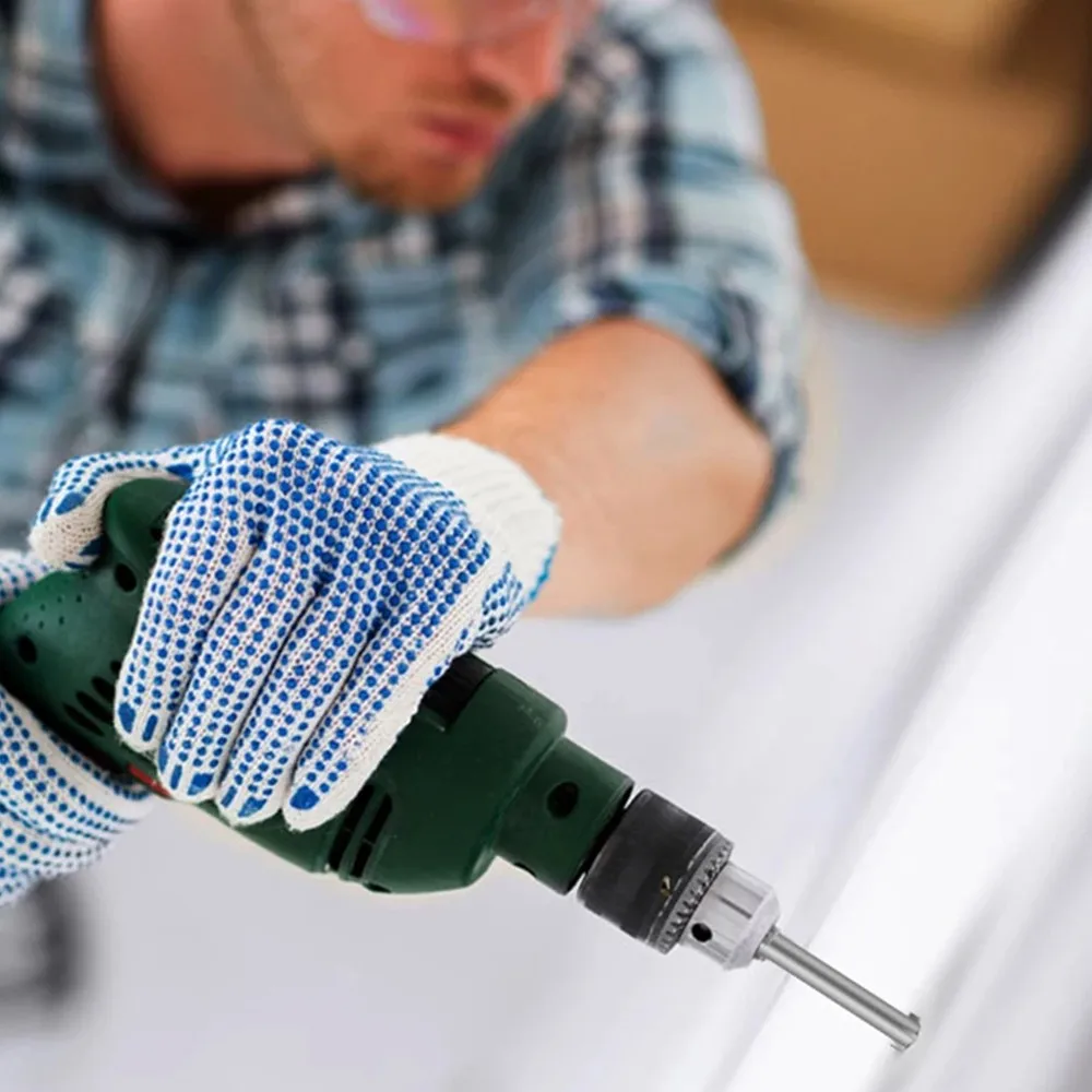 

1PCS 6/7/8/10/12mm Drilling Tool Cross Hex Tile Bits Hole Opening Power Tools For Bench Drill Drilling Ceramic Tiles Marble