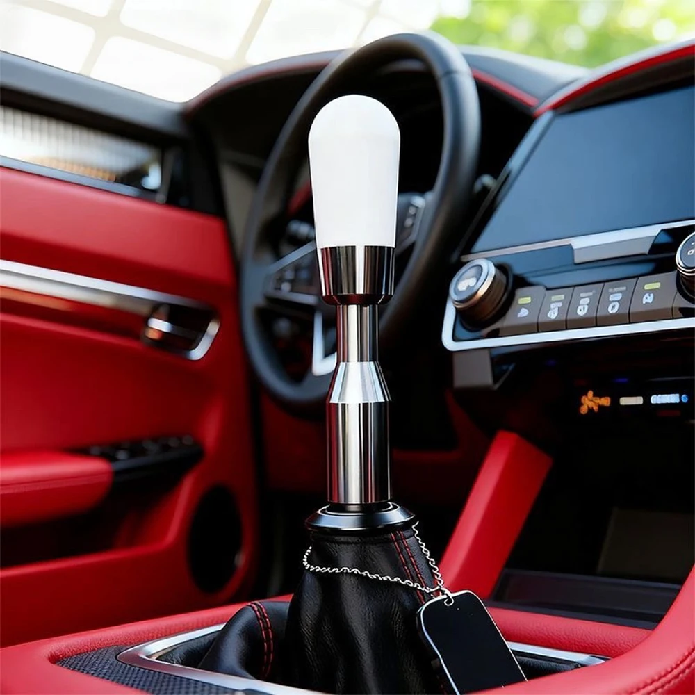 Cool Car Gear Shift Knob Universal Manual Transmission Lengthened Shifter Lever Handle Auto Interior Modification Accessories