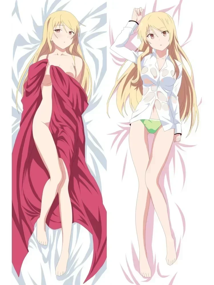 Anime Japonês Dakimakura Fronhas, A Menina de Estimação de Sakurasou Shiina Mashiro Abraçando Capa de Travesseiro Decorativa Corpo