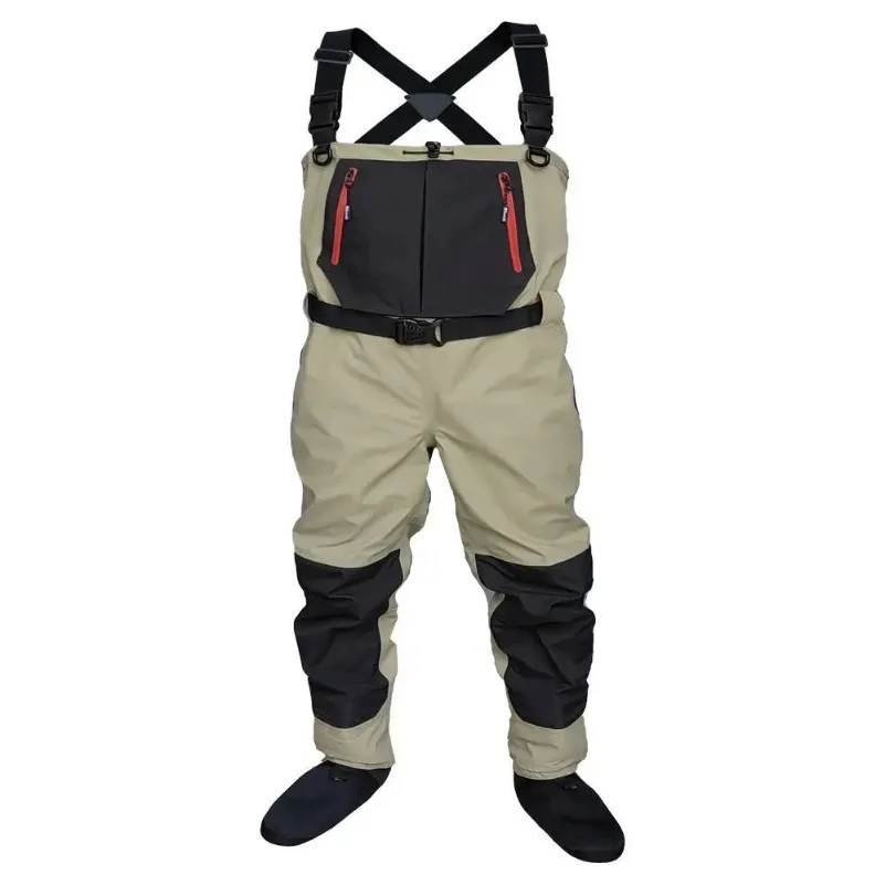 

Chest-length Lightweight Waterproof and Breathable Fishing Pants, Launching Pants, Wading Pants