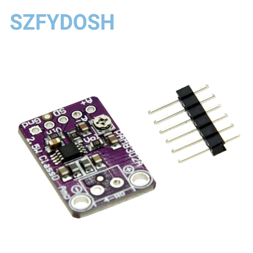 PAM8302A PAM8302 2.5W Single Channel Class D Audio Power Amplifier Module Development Board