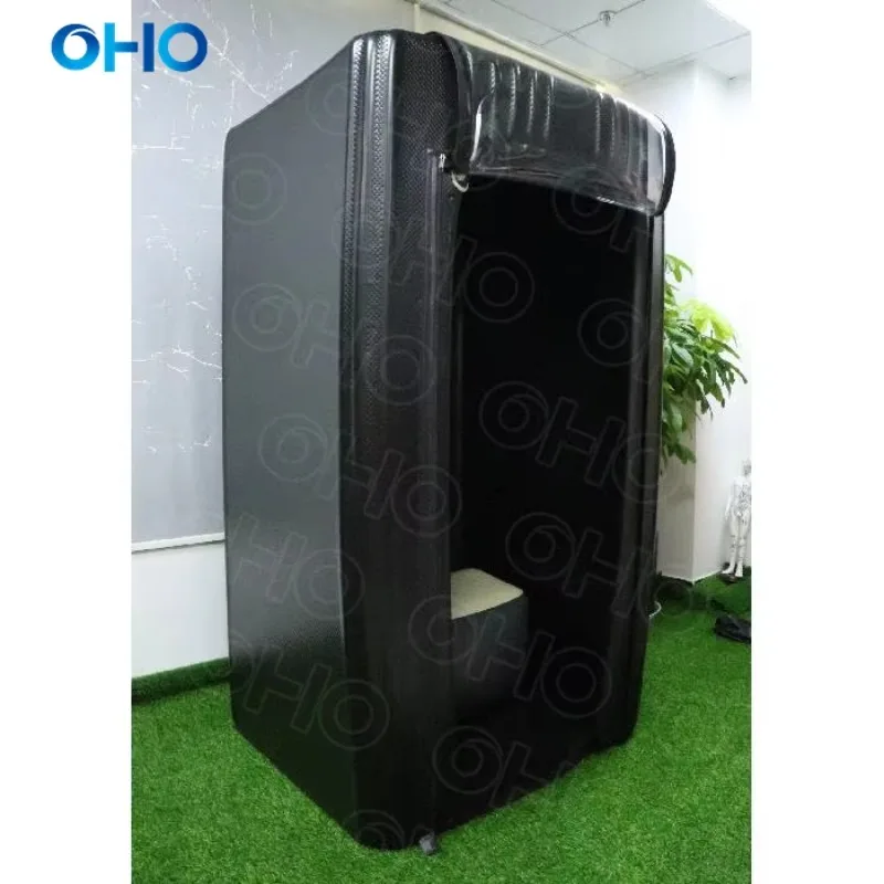 Portable Inflatable Wet Steam Sauna Tent, Dropstitch & DWF Construction for Home Indoor Spa Use