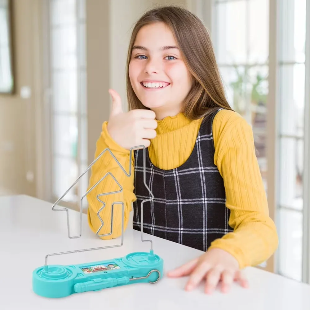 

Креативная игра, игрушка с электрическим током, упражнения на концентрацию, сенсорный лабиринт, проволочная доска, игрушка, игрушки для научного эксперимента