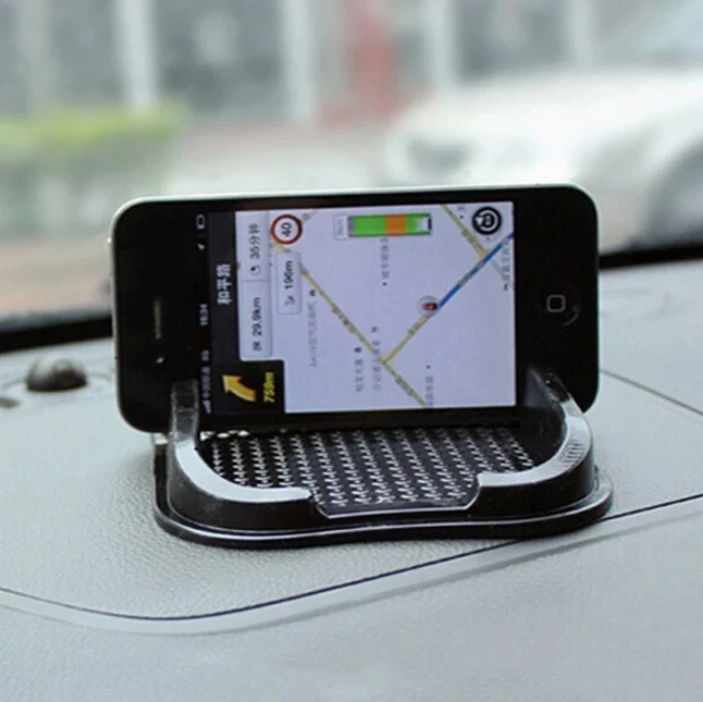 Mutifunktionale rutschfeste Silikonmatte, Autotelefonhalter, rutschfeste, klebrige Matte, Auto-Innenwaren-Organizer, Autozubehör