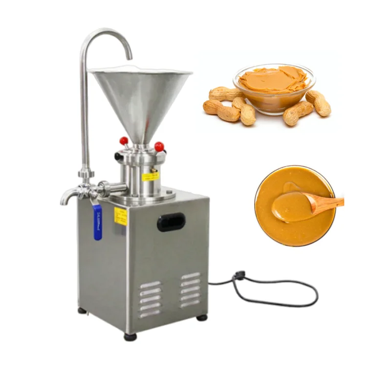 220V 110V Colloid Mill Peanut Butter Machine Jam Sesame Peanut Nut Crusher Paste Grinder Maker Stainless Steel Food Processor