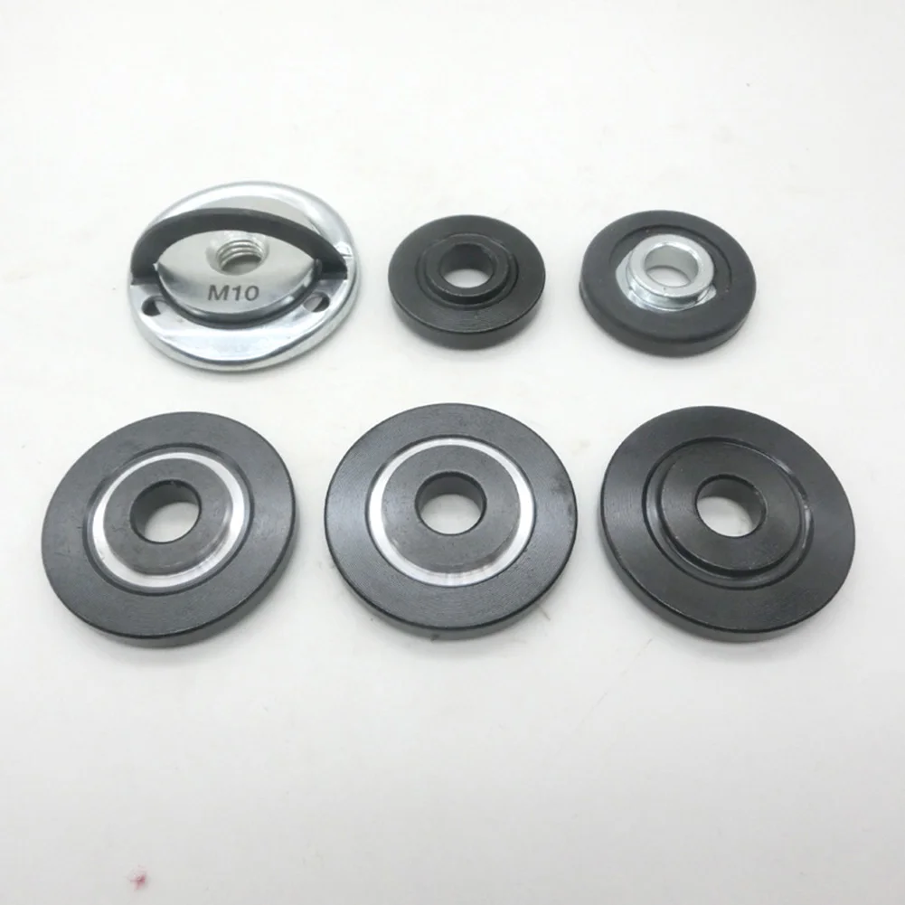 M10 Quick Release Self-Locking Grinder Pressing Plate Flange Nut Power Chuck Set Power Tools Accessories