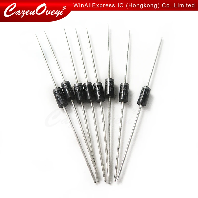 20PCS Schottky Rectifier Diode SR240 SR260 SR360 SR540 SR560 SR2100 SR3100 SR3200 SR5100 SR5150 SR5200 DO-41 DO-27 In Stock