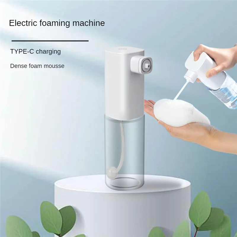 AY03-1 Piece Electric And Rechargeable Refillable Foam Hand Dispenser For Kitchen Bathroom