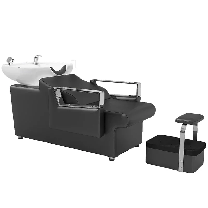 Stylist Head Spa Beauty Salon Chair Shaving Washing Machine Shampoo Bed Head Wash Treatment Lava Cabezas Salon Furniture