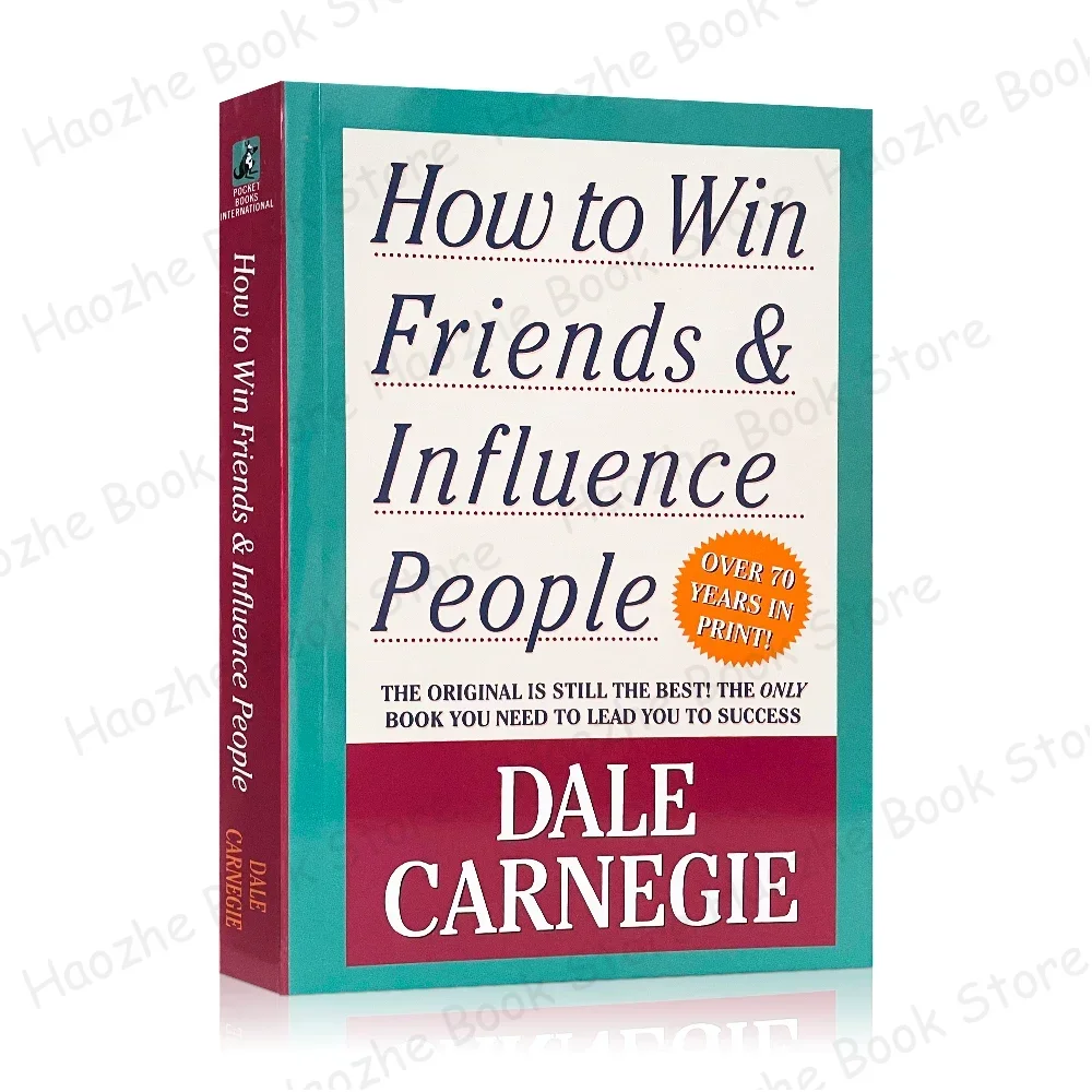 How To Win Friends & Influence People By Dale Carnegie Interpersonal Communication Skills Self-improvement Reading English Book