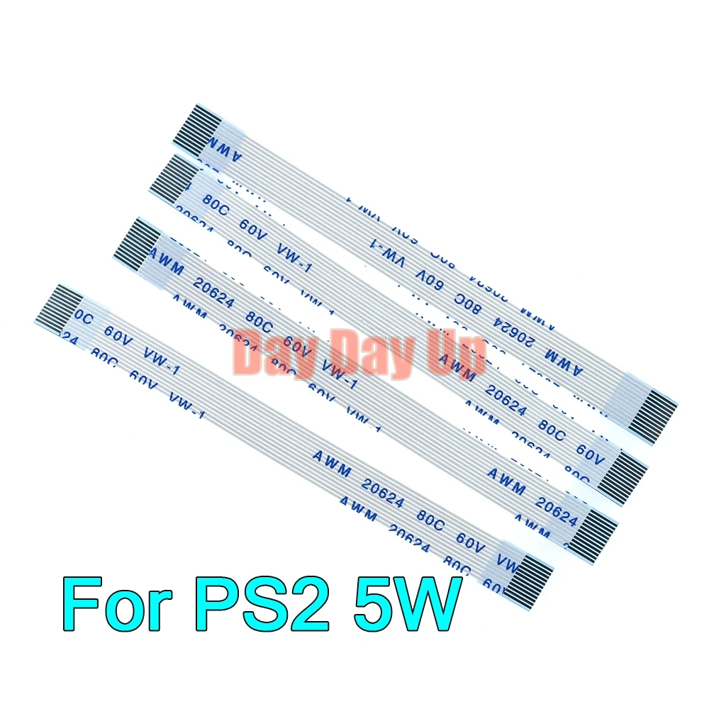 300PCS 전원 스위치 플렉스 케이블 플레이 스테이션 2 3W 5W 7W 9W 유연한 플랫 케이블 수리 부품 PS2 90000 70000 50000 30000