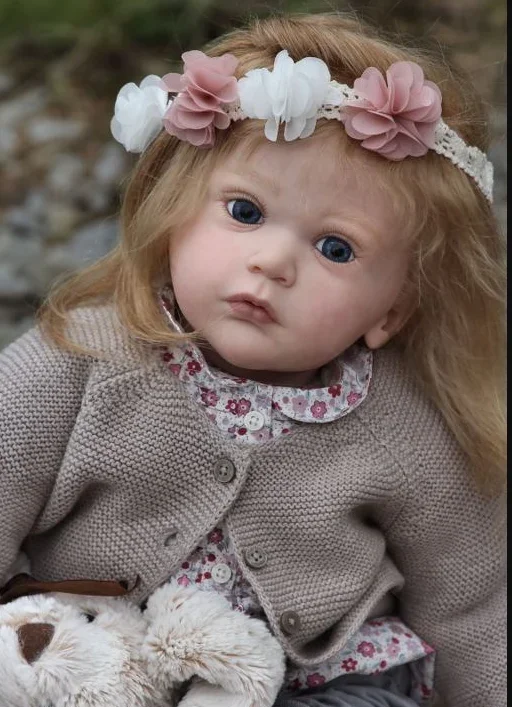 St.Store 24 inch Reborn Doll Kit Mattia met COA Levensechte Soft Touch Frisse kleur Onvoltooide poponderdelen met lichaam en ogen