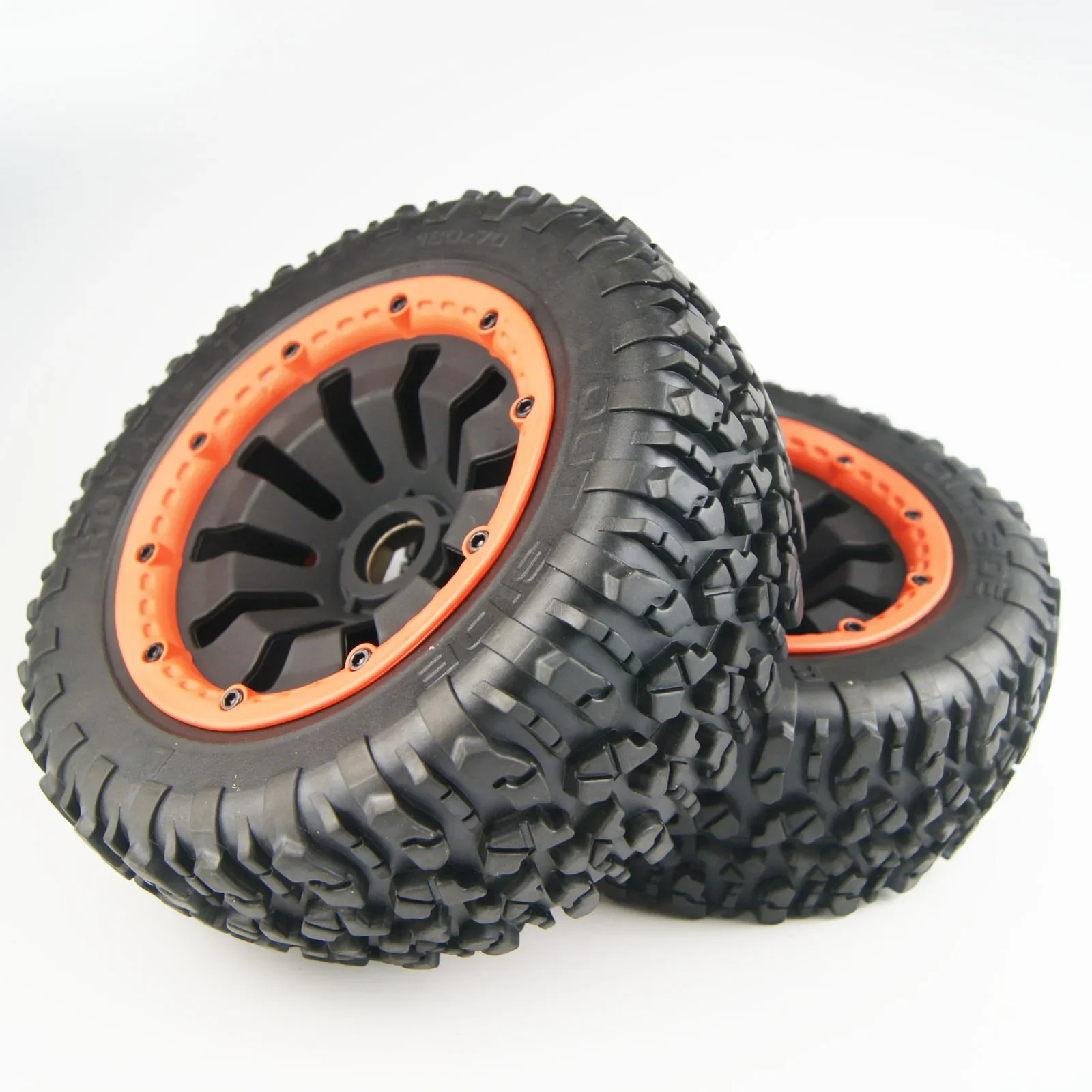 New Off Road Tires Wheels For Hpi Rovan Km Baja 5b DBXL LOSI 5IVE T 5T 180mm x 70mm with 24mm hex