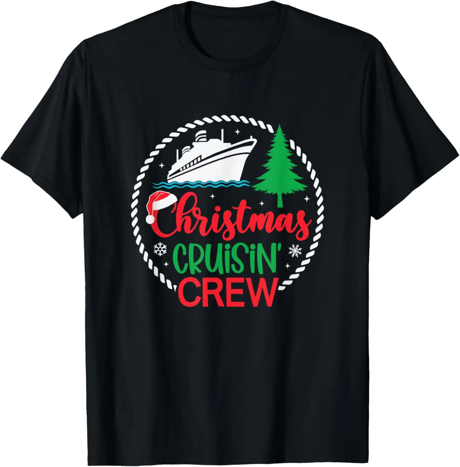 

Christmas Cruise Squad Family Vacation Matching Family Funny T-Shirt