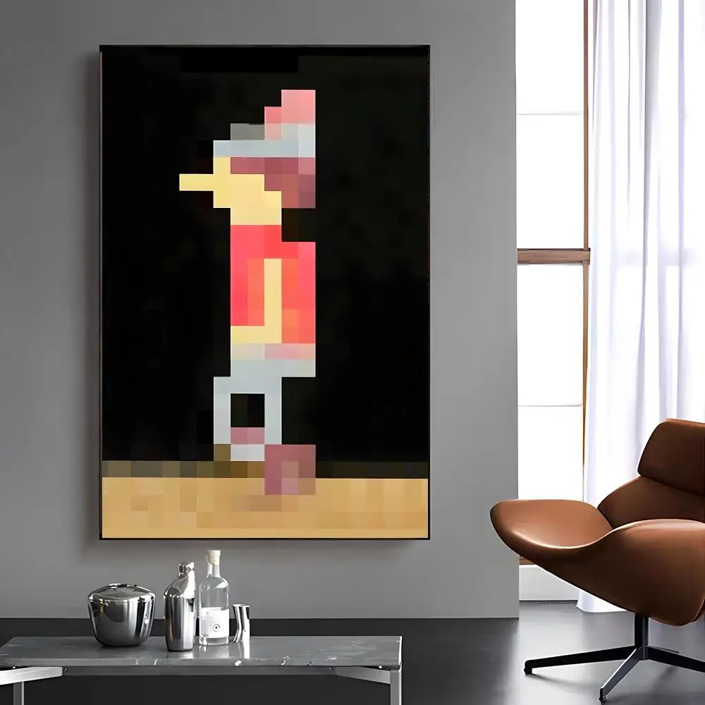Game MC Painting Painting Calligraphy Canvas Painting Art For Bathroom, Living Room Home Wall Decor Picture view 2