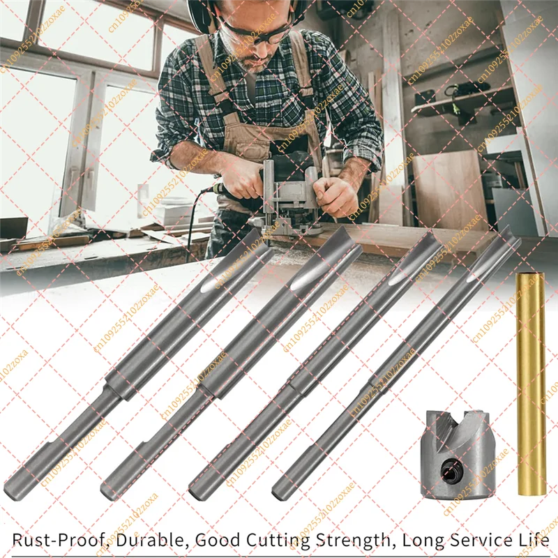 AEE6-7Pcs Pen Mill Set, Pen Barrel Trimming System With Pilot Cutter Shafts, 7Mm, 8Mm, 3/8 Inch, 10Mm Mill Trimmer Set
