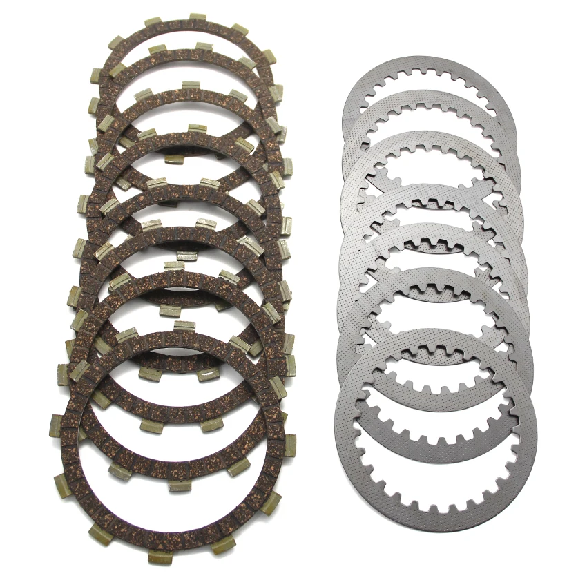 Motorcycle Clutch Disc Friction Piece Kit Discs For Yamaha TT500C TT500D TT500F TT500G TT500H XT500C XT500D XT500E  360-16325-00