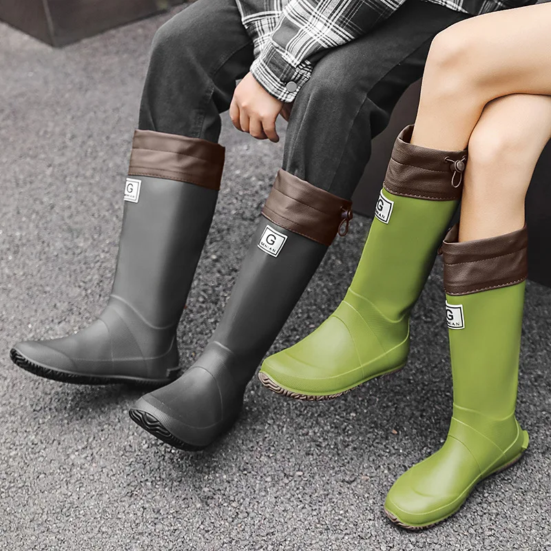 

Women Rain Boots Waterproof Non-Slip Shoes for Boys And Girls Students Splash Without Wind Shoes Women Waterproof Shoes