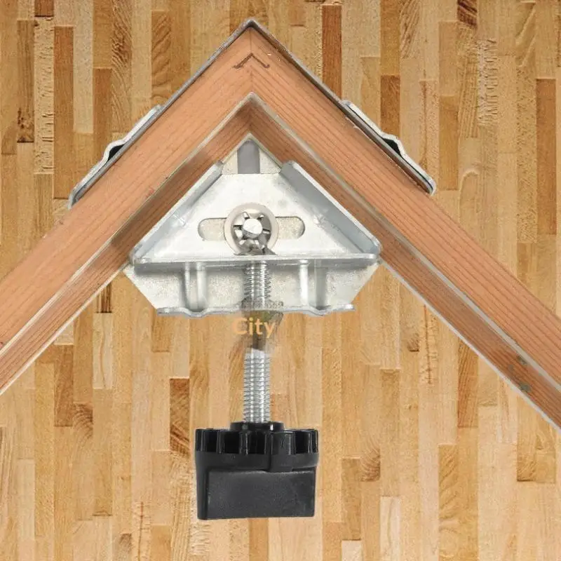 New-preferred90 Degree Right Angle Clamp Stainless Steel Quick Clip Sturdy Corner Locator for Carpentry Welding Framing Projects