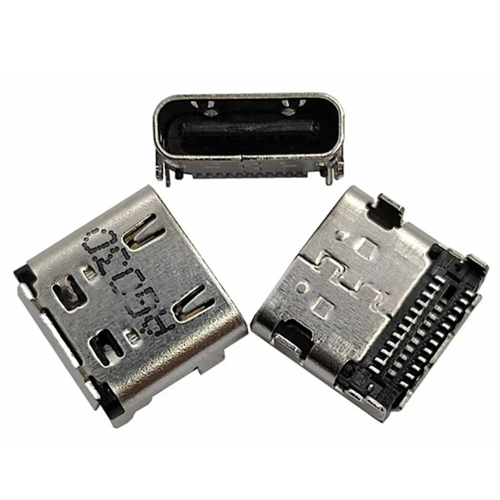 USB 3.1 نوع C مقبس توصيل ل Redmi XMA2007-AJ كمبيوتر محمول Type-c 24pin شحن واجهة شحن مقبس الطاقة ميناء