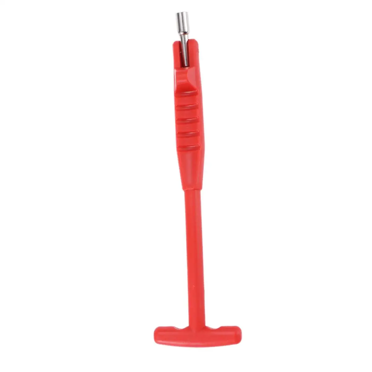 

Tire Valve Installation Tool Red Handle Repair Kit for Cars Trucks Bikes Motorcycles Durable Steel Universal Design Easy Use