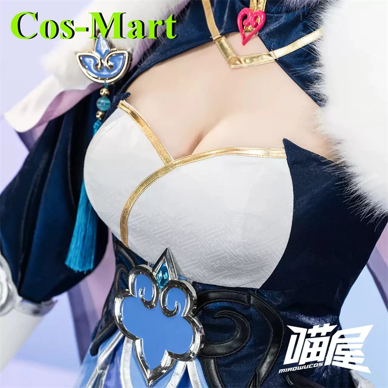 Cos-Mart Game Honkai: Star Rail Montse Hernandez Cosplay Costume Sweet Elegant Party Role Play Clothing New Role Play Clothes