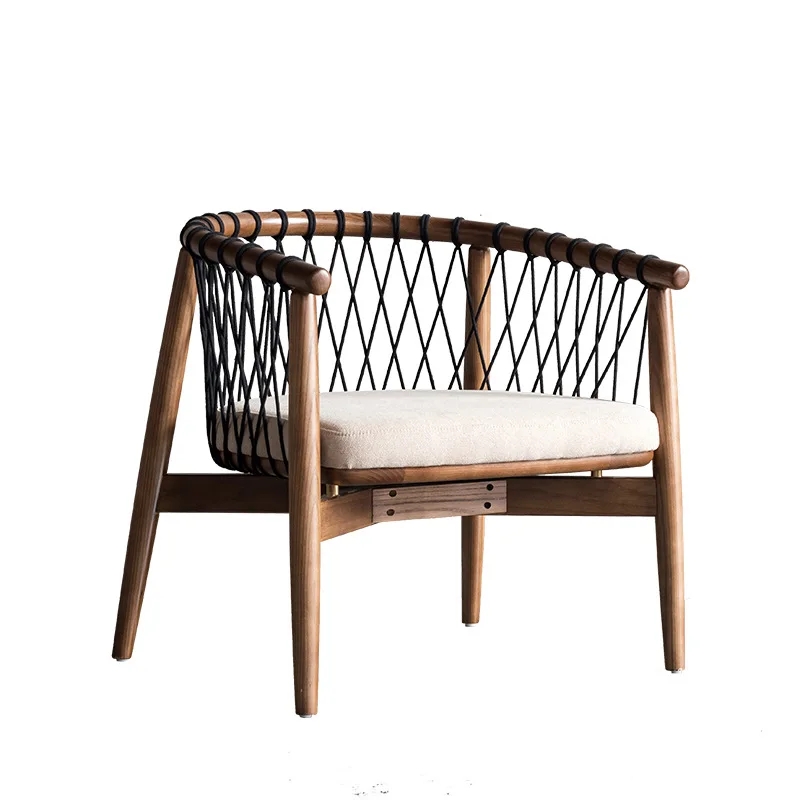 

Living room lounge chair modern simple balcony bedroom rope single sofa