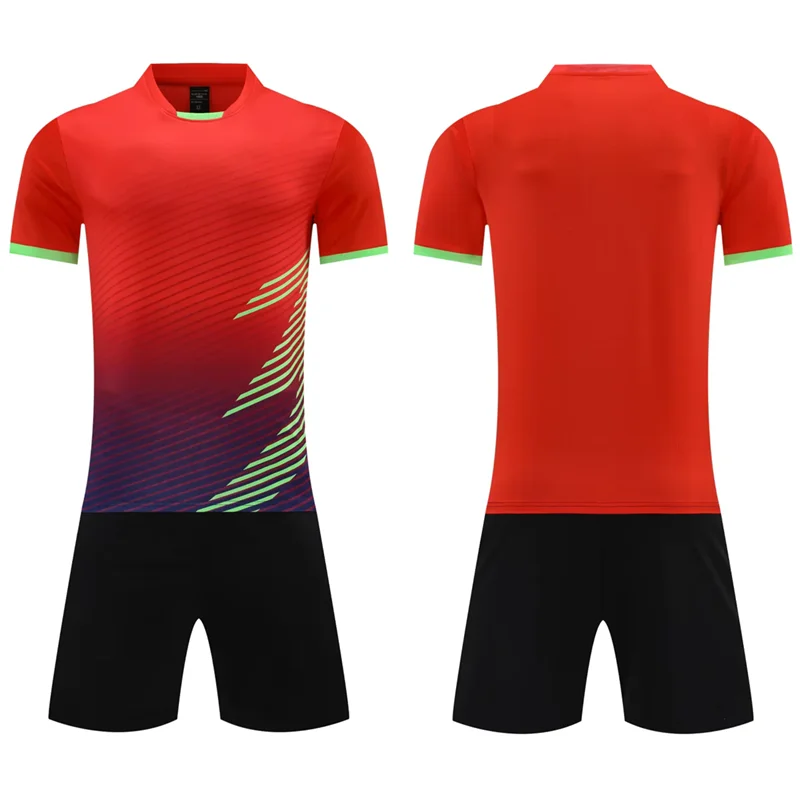 مصعد مخصص للأطفال كرة القدم البوليستر سريعة الجافة زي كرة القدم الرجال التسامي لكرة القدم جيرسي